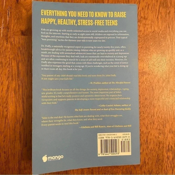 Parenting the New Teen in the Age of Anxiety by John Duffy (2019, Trade... - Picture 5 of 5